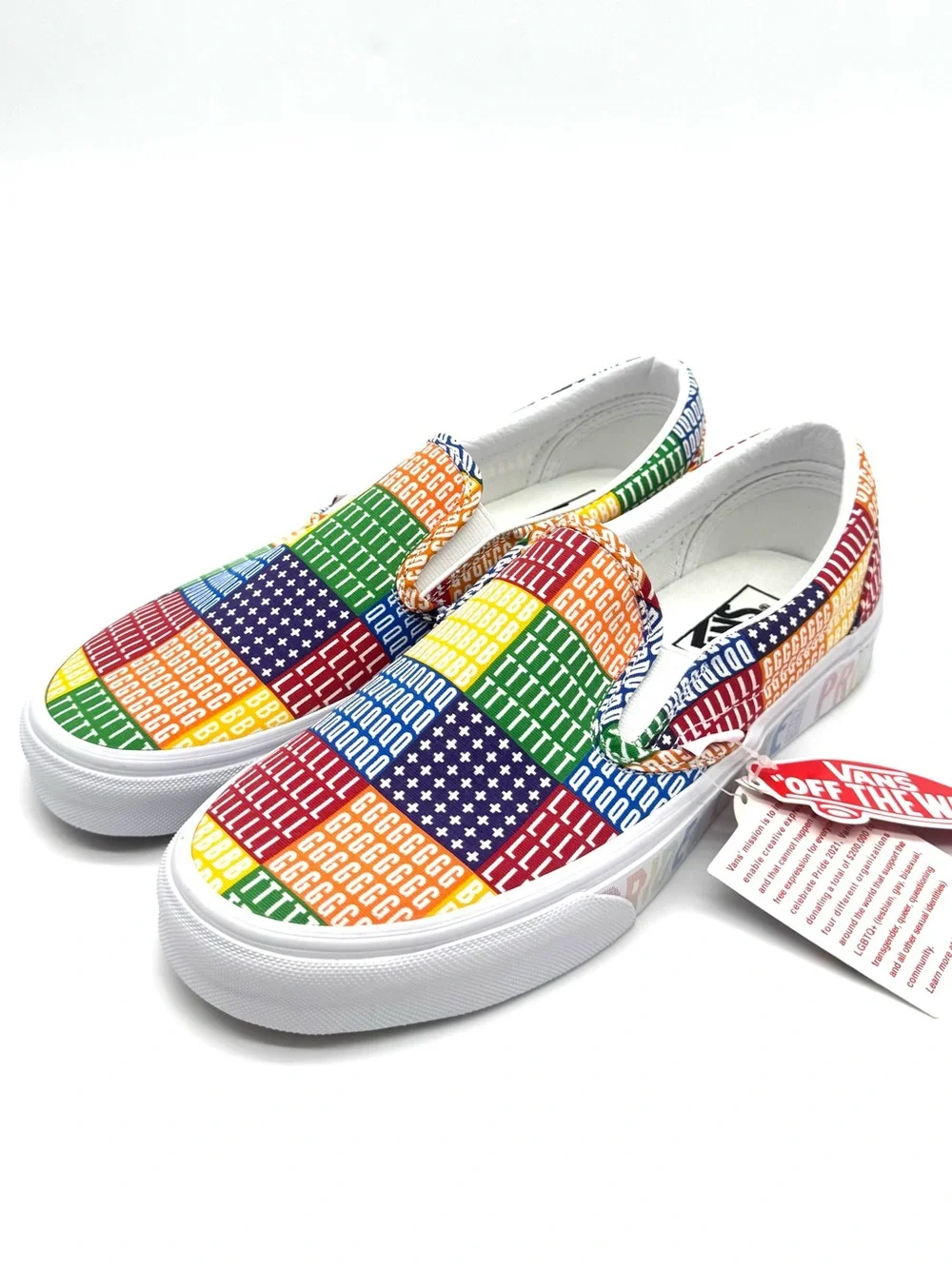 Women's Vans Classic Slip-On Vans LGBTQ 🏳️‍🌈